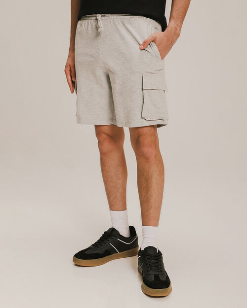 Short Bolsillos Cargo Gris